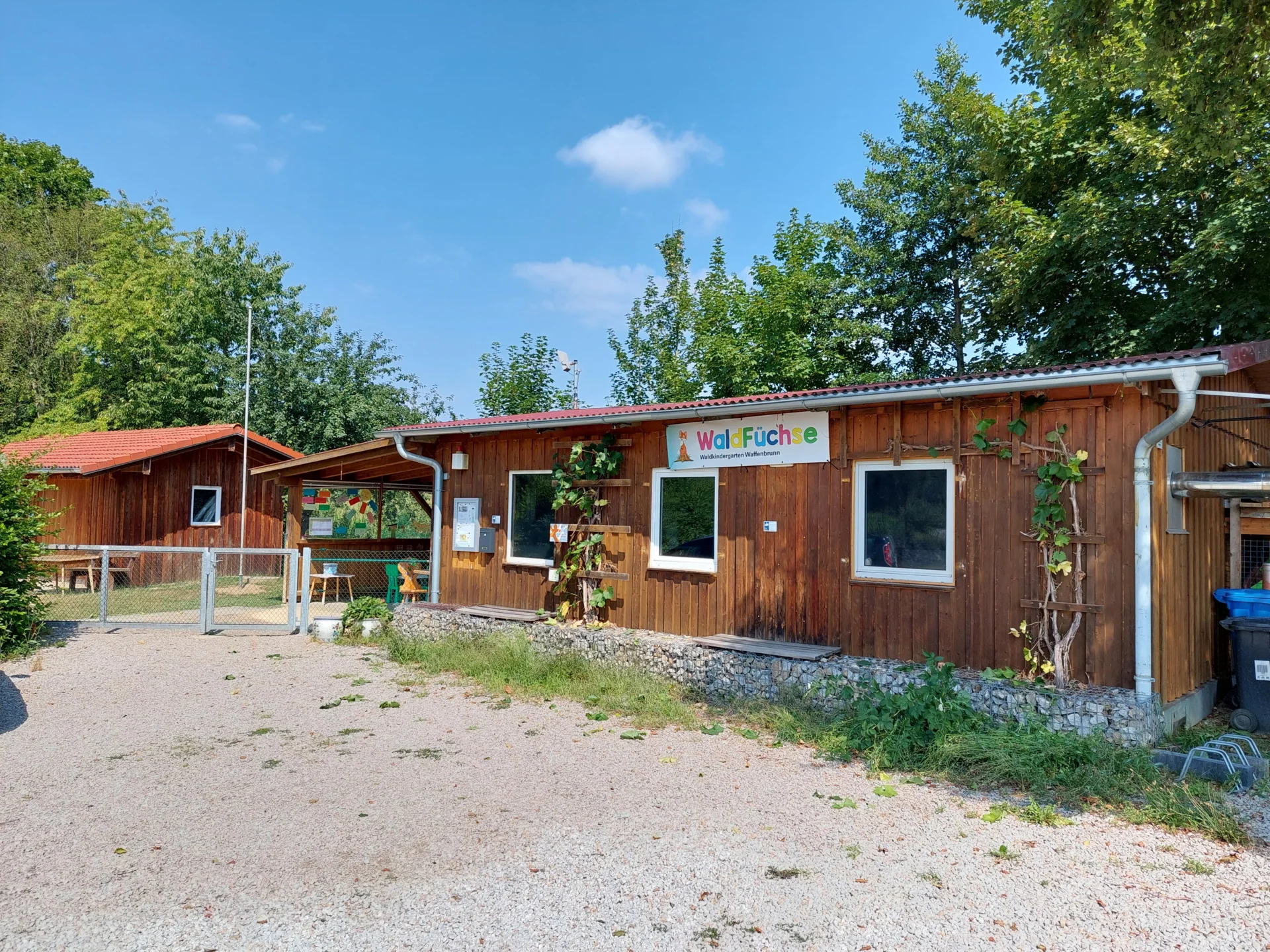 Schutzhütte des Waldkindergartens