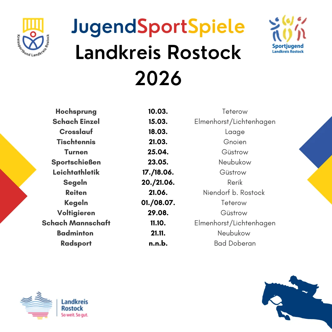 Terminbekanntgabe JugendSportSpiele 2026