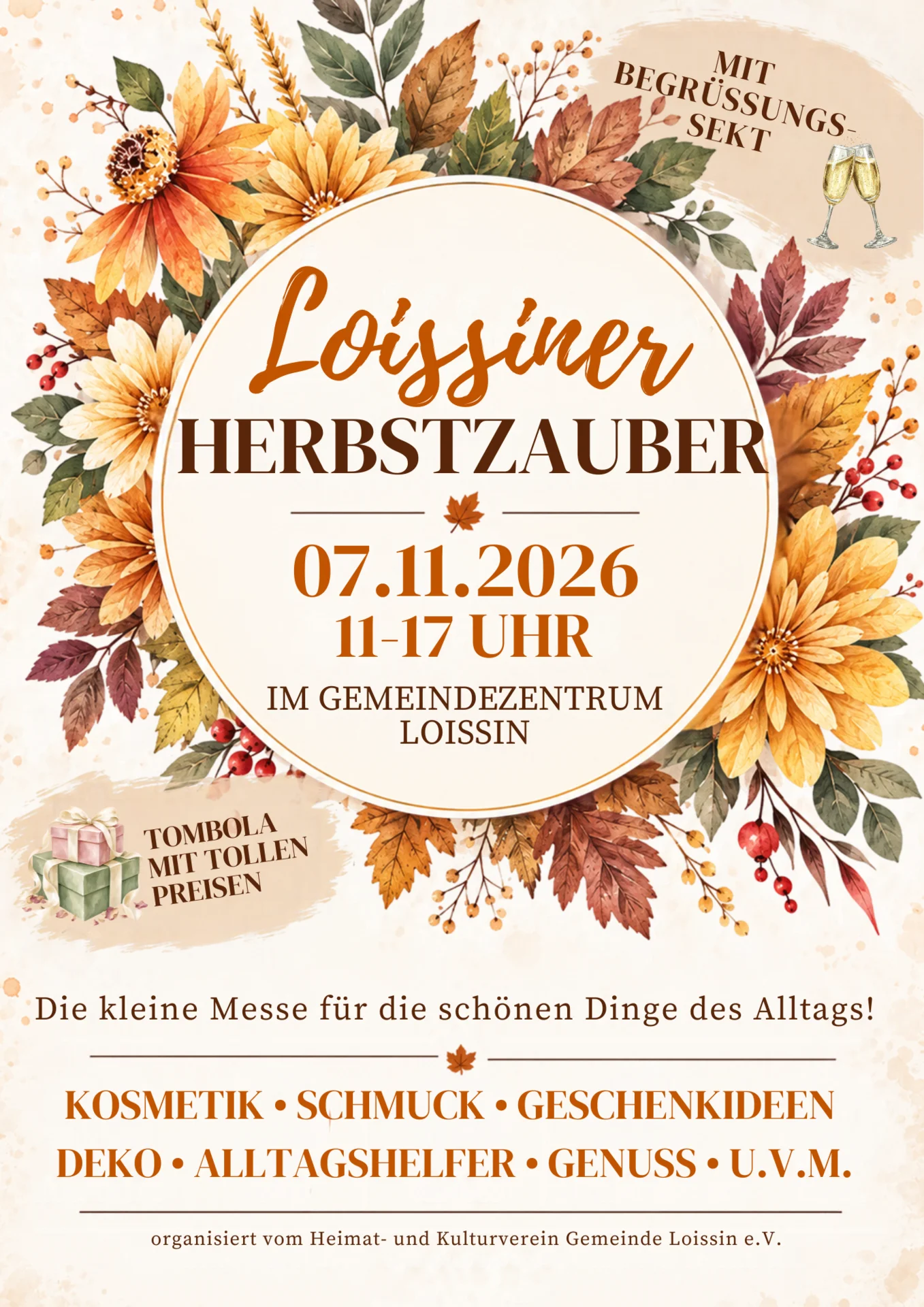 Flyer Loissiner Herbstzauber