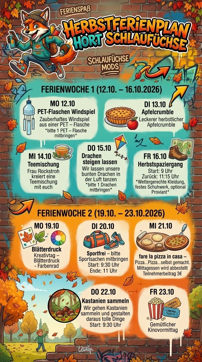 Herbsferienplan 2026