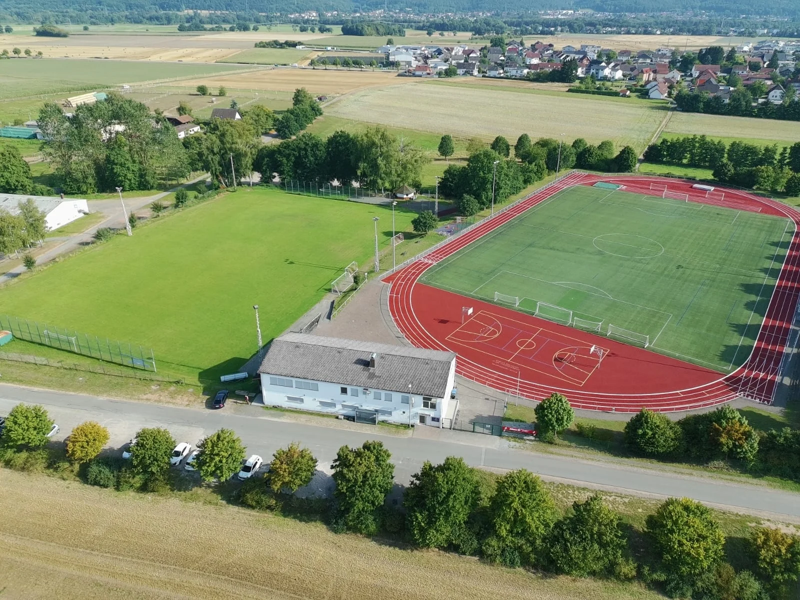 Rasen SV Miesau + Kunstrasen der Verbandsgemeinde