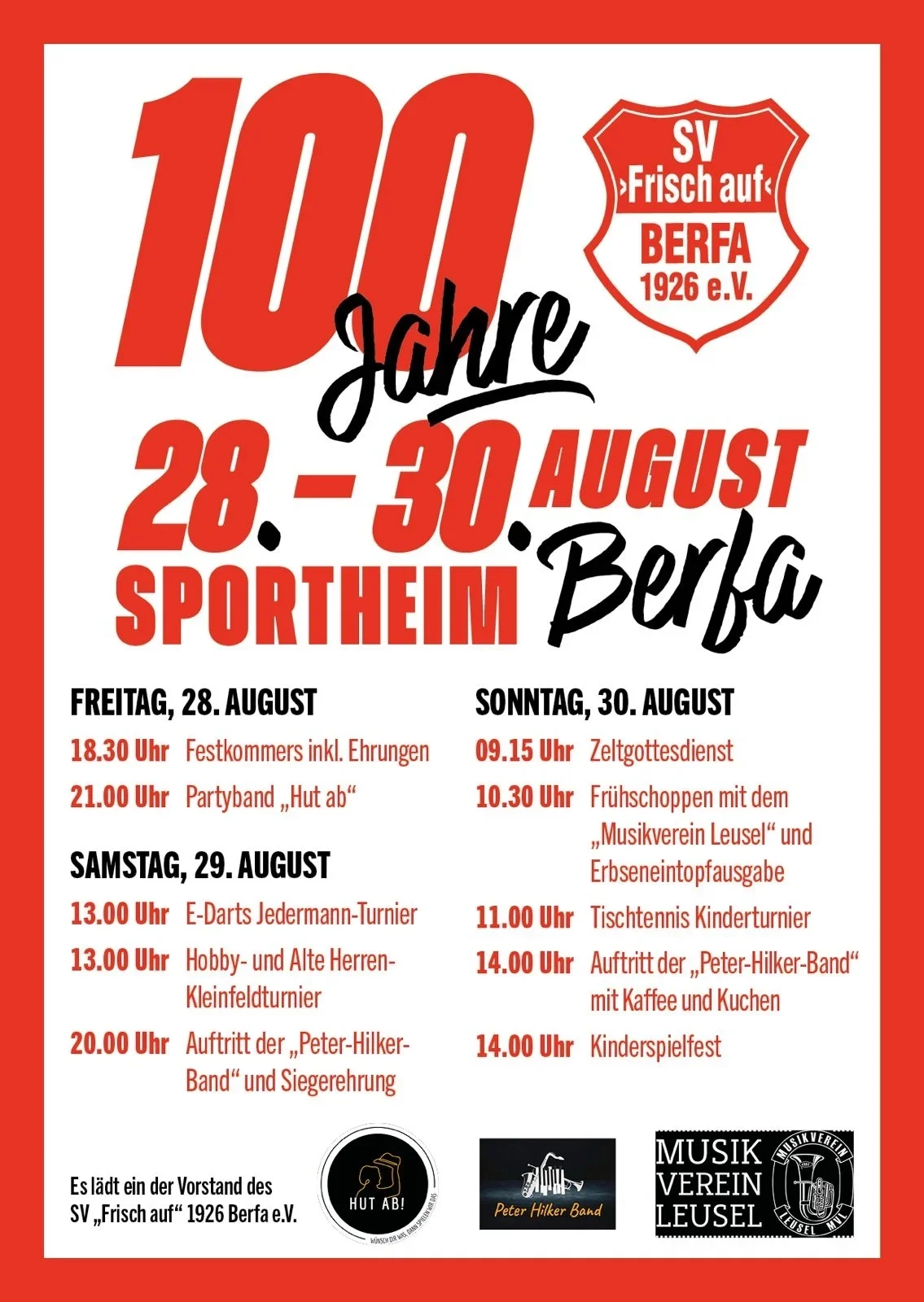 Festprogramm 2026