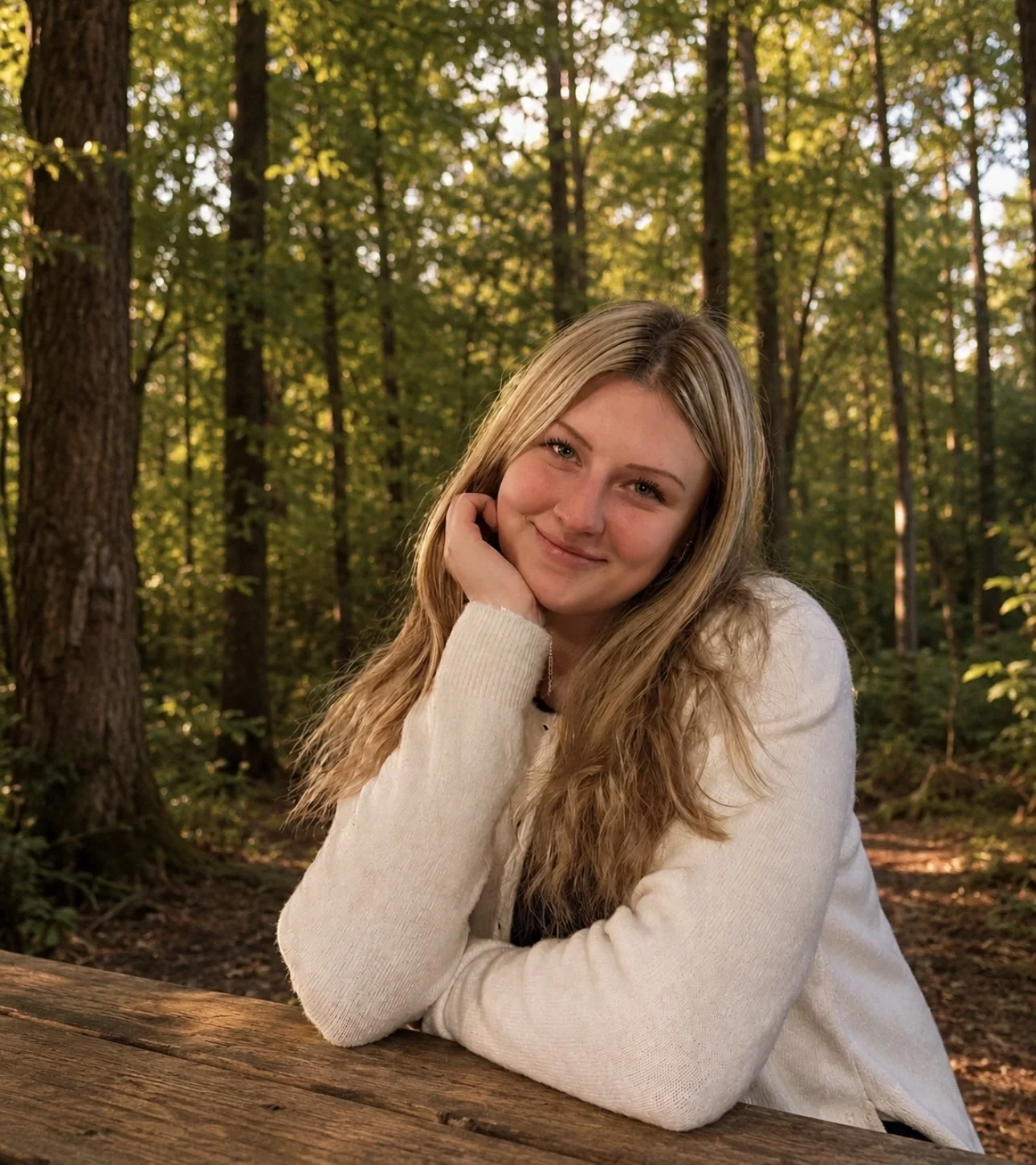 sandra mit wald