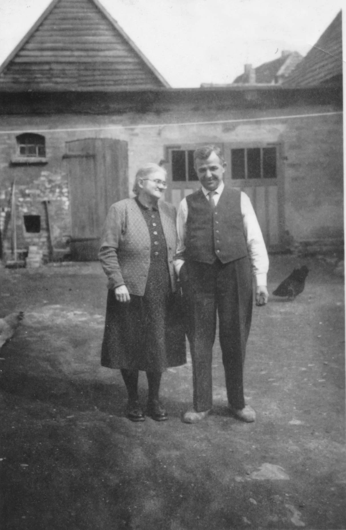 Irma Schmidt, geb. Hering und  Bäckermeister Heinrich Schmidt senior, Mai 1963