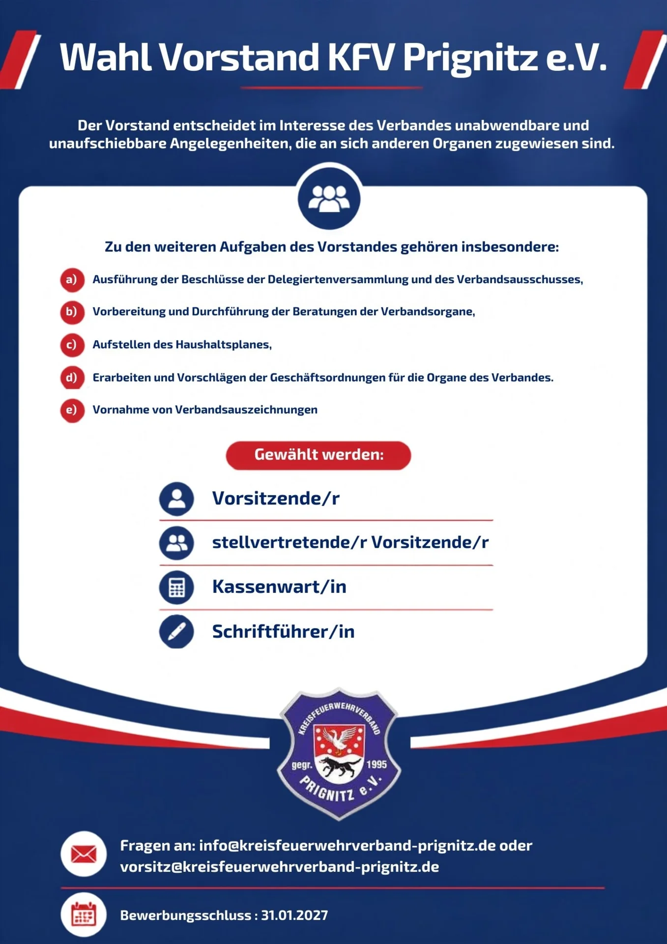 Vorstandswahl