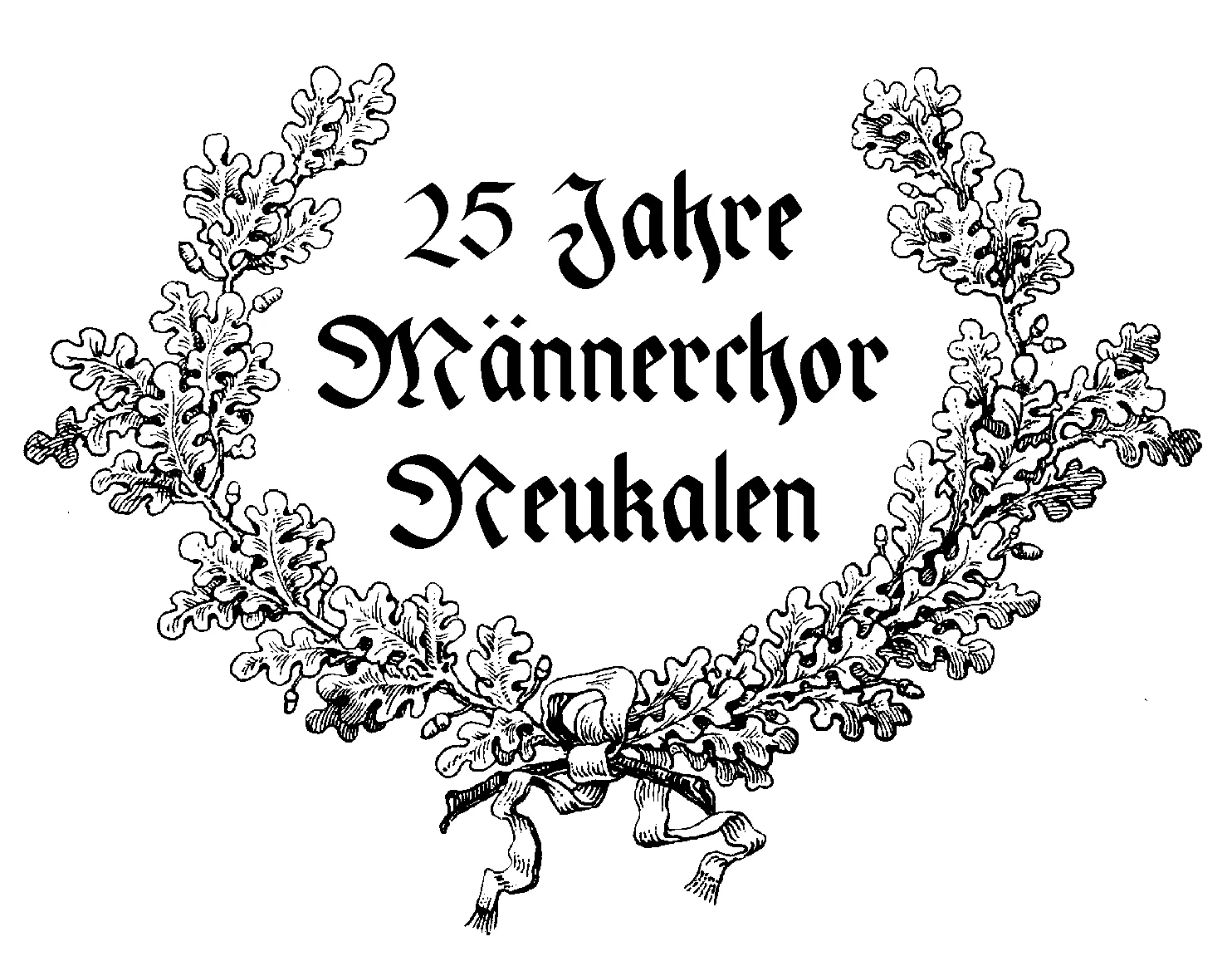 25 Jahre Männerchor