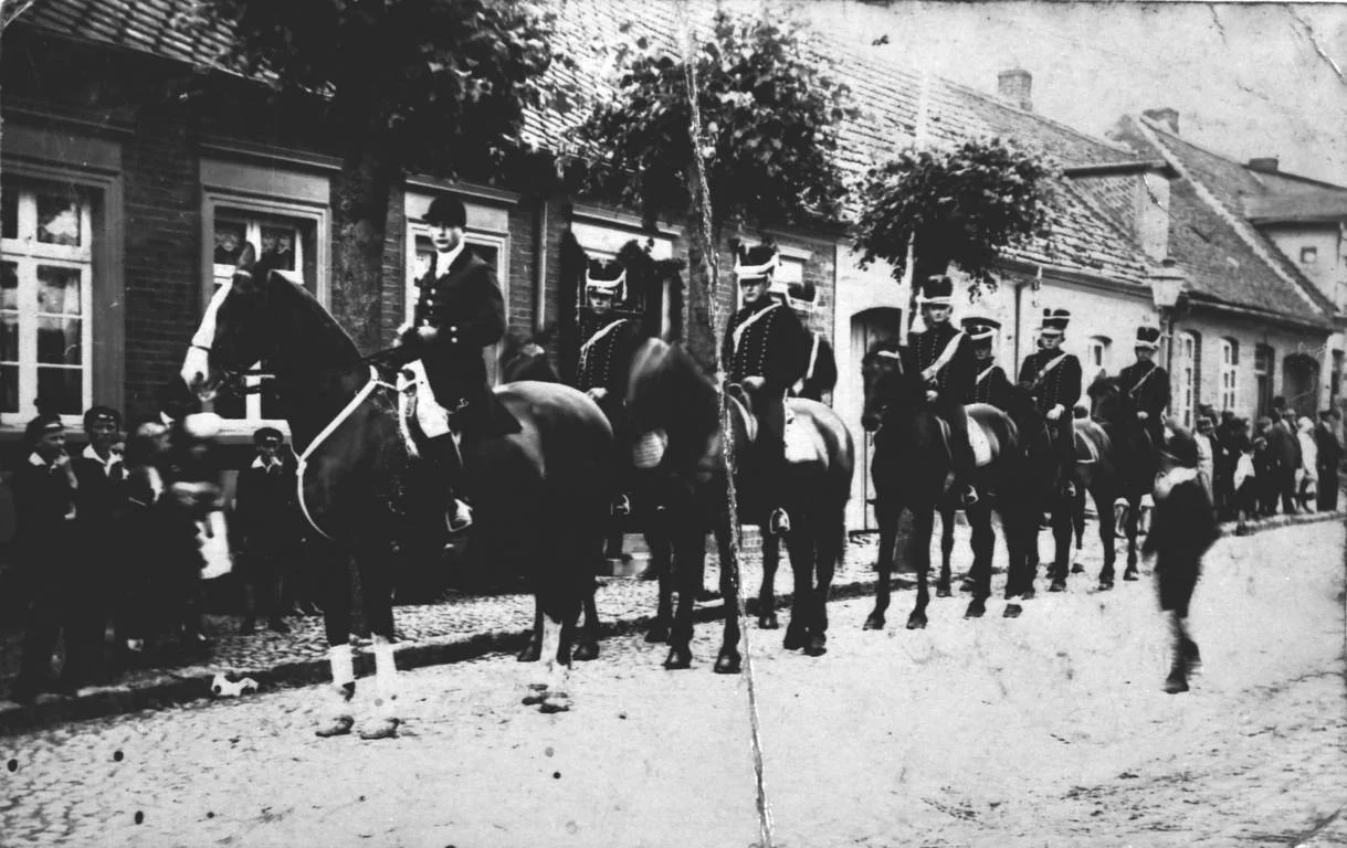 Heimatfest 1931 Reitergruppe
