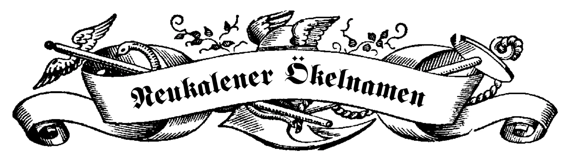 Überschrift Neukalener Ökelnamen