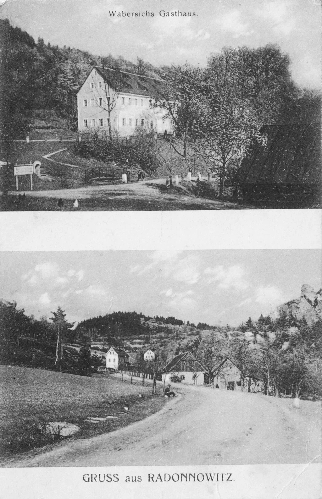 Ansichtskarte Gruss aus Radonnowitz (1931 )
