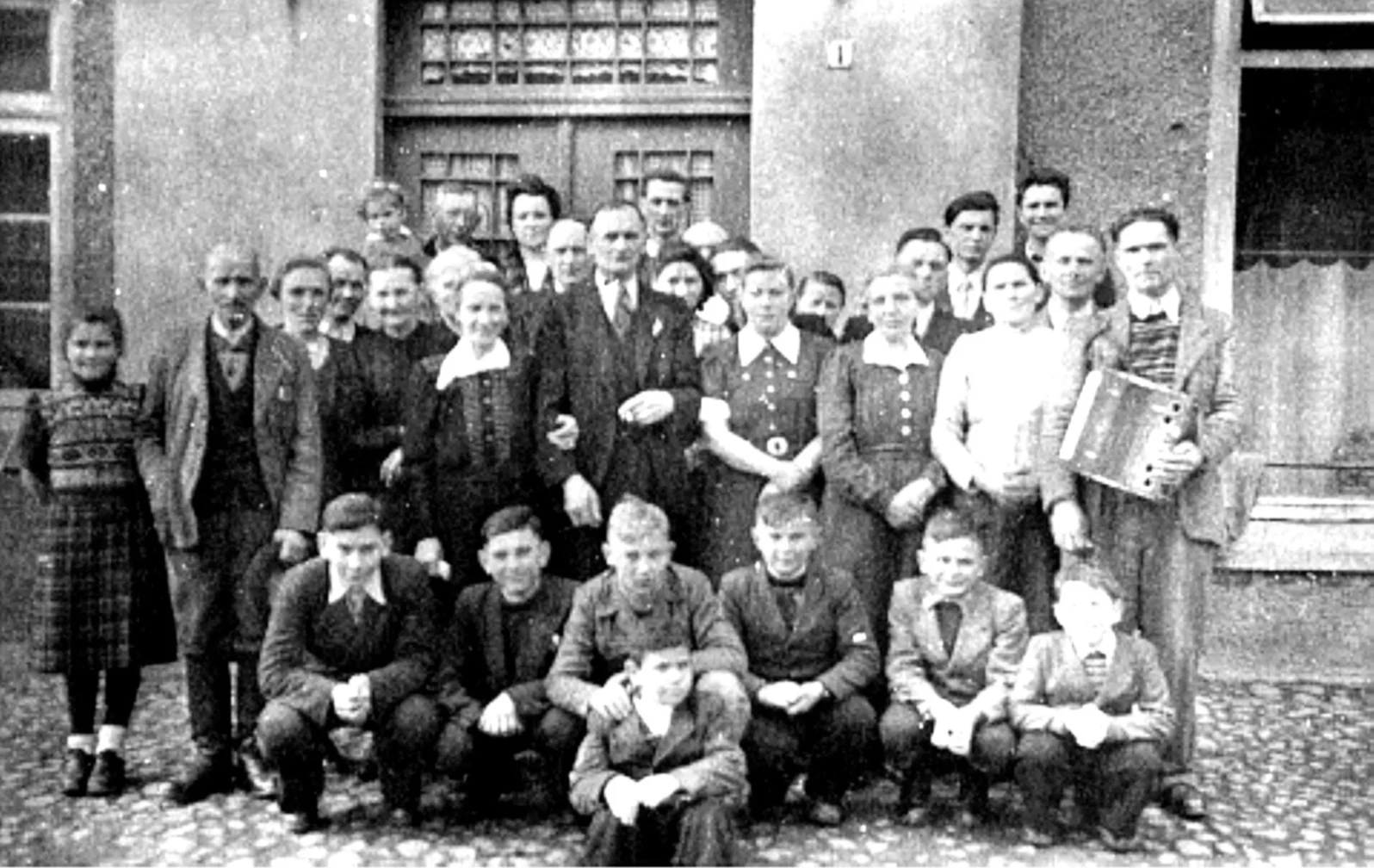Silberhochzeit Anna und Johann Ulbricht, 3.2.1952, Dargunerstraße 1