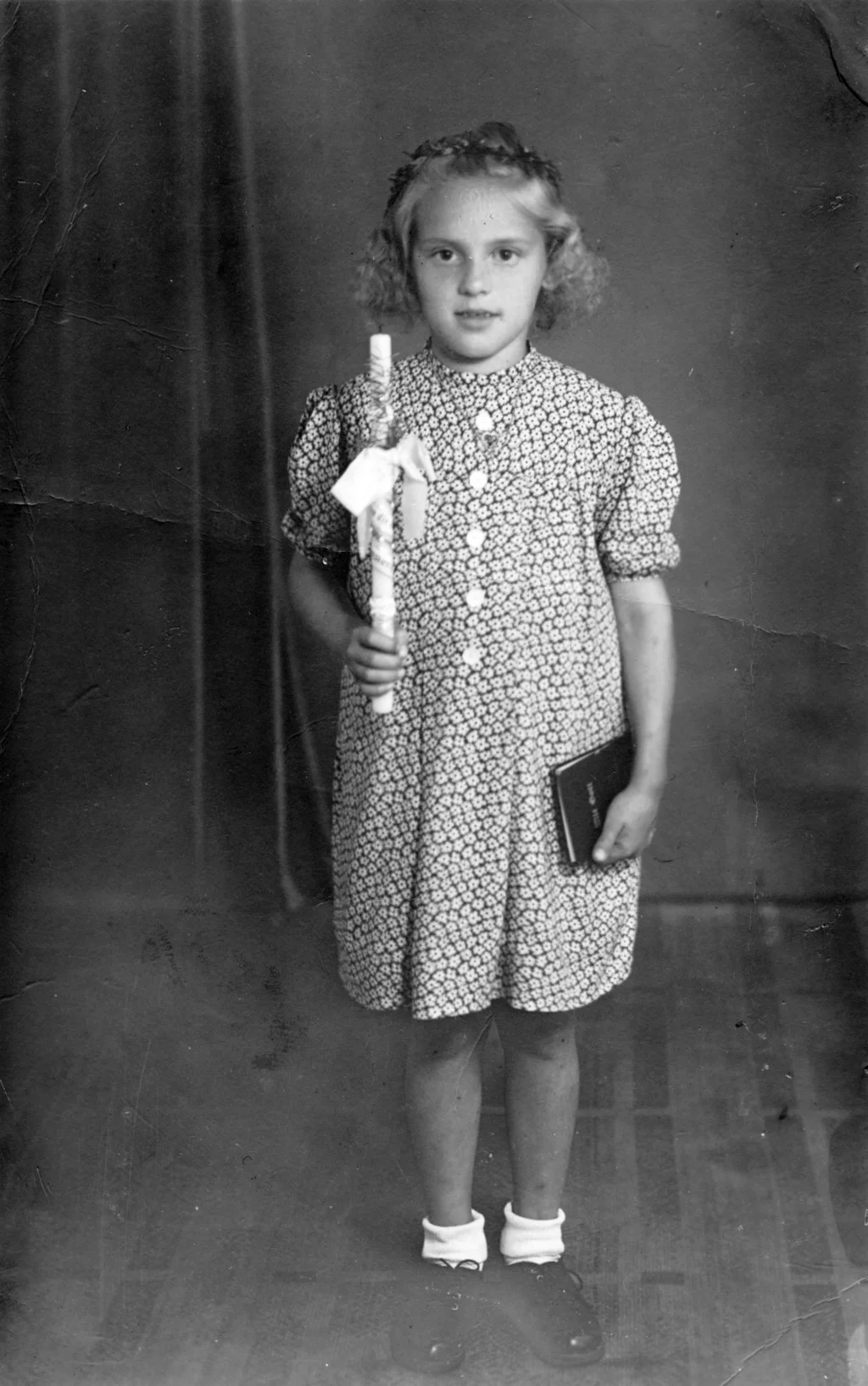 Kommunion Erna Heinrich 1942 (2)