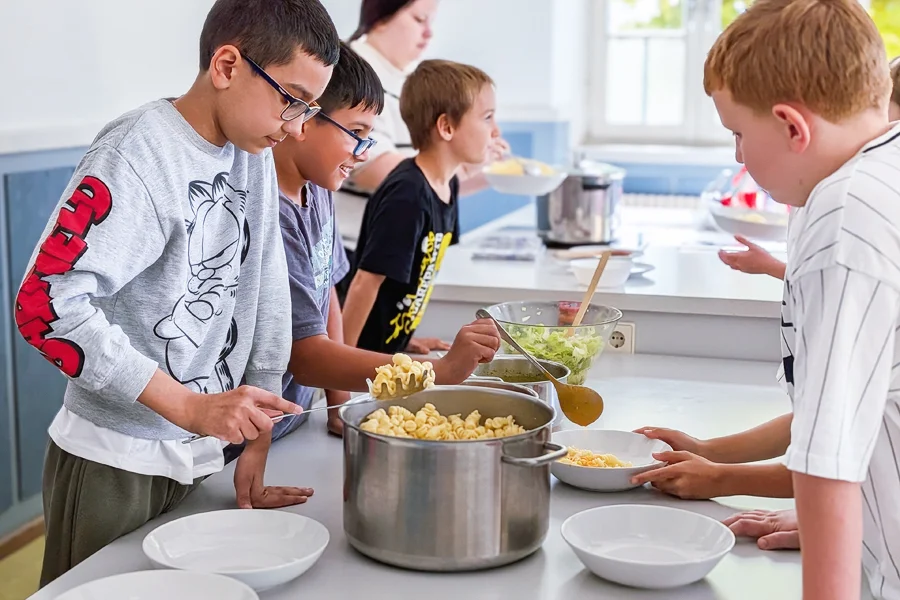 Kochen im GTS
