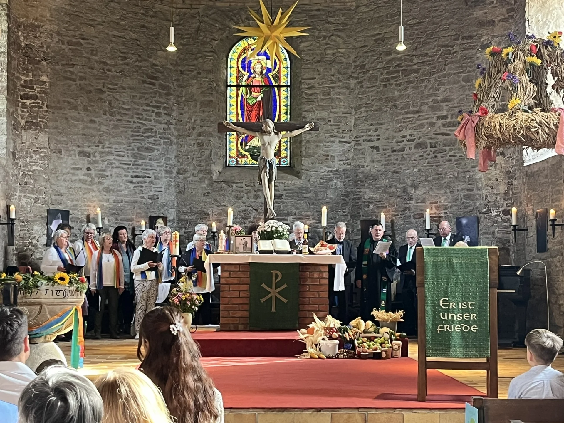Ständchen des Kirchenchores