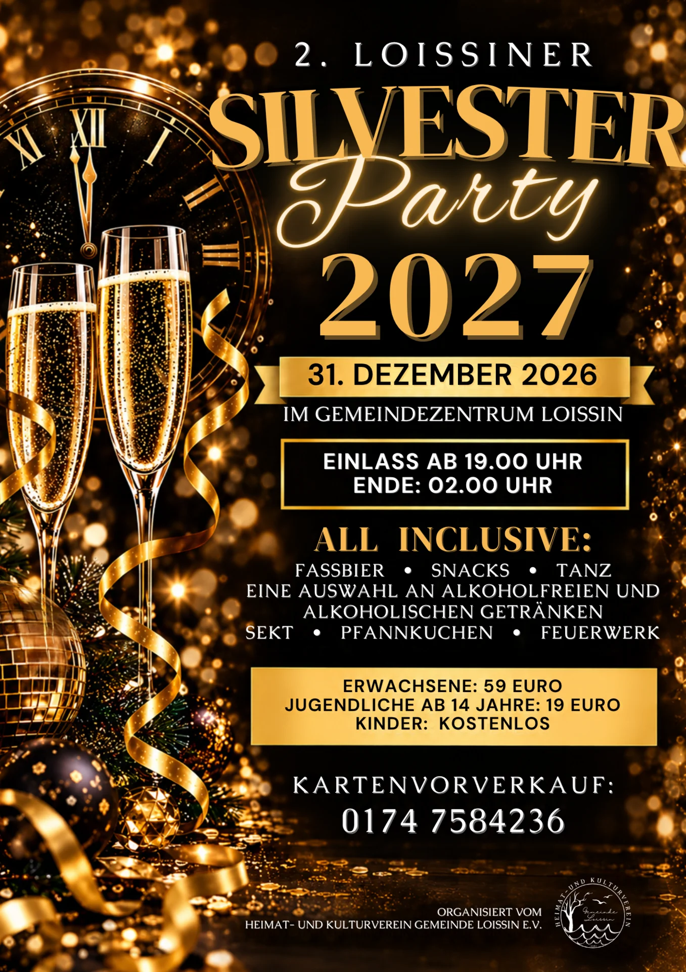 Flyer Silvesterparty