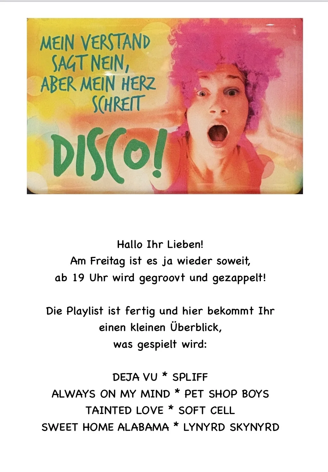 Einladung