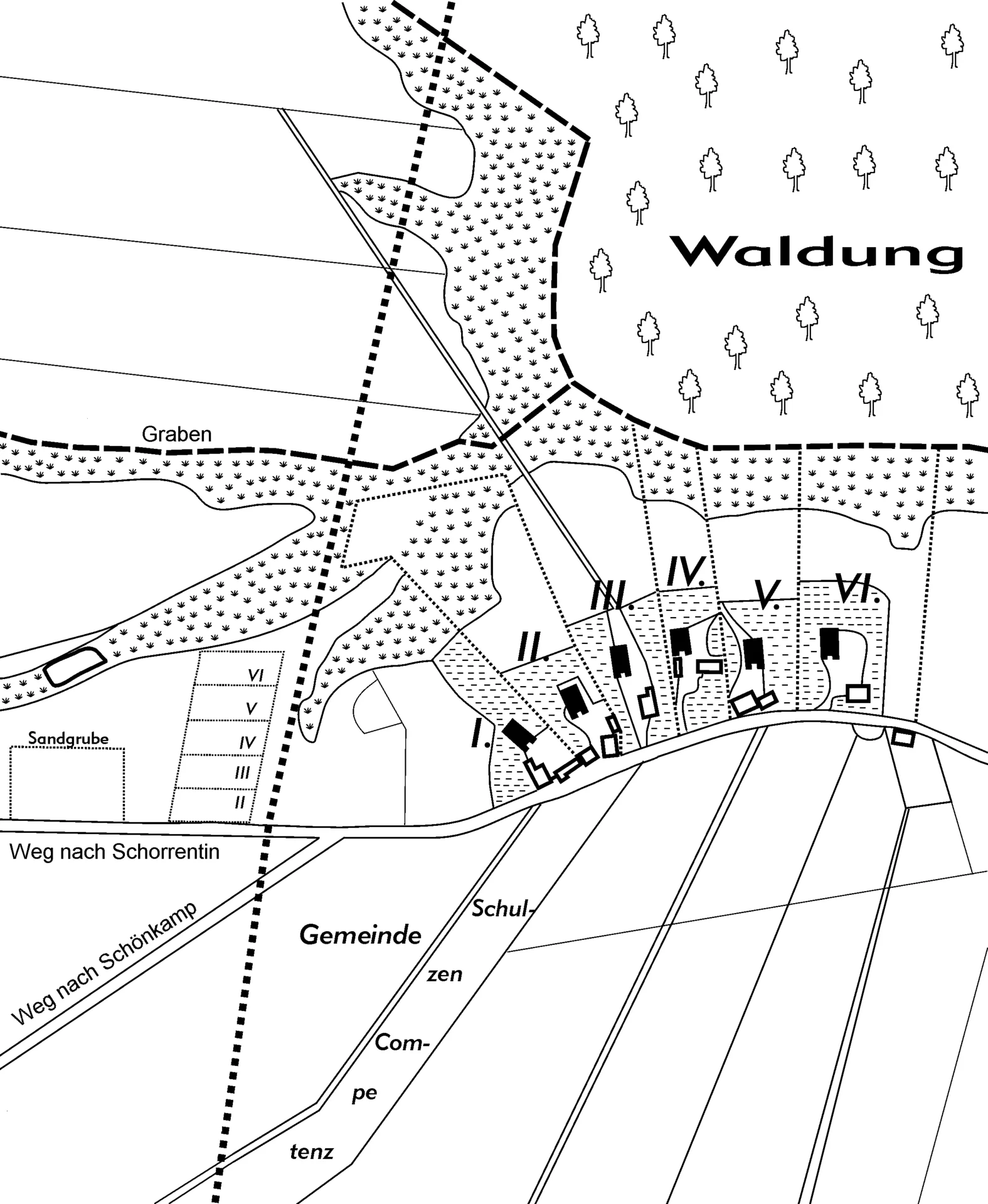 Das Bauerndorf Warsow