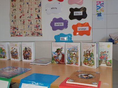 Foto des Albums: Herr Bombelmann zu Besuch an der Grundschule Hollstadt - Wollbach
