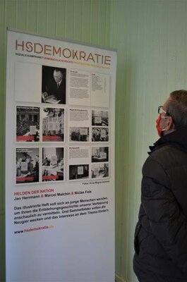 Foto des Albums: Wanderausstellung zum Thema Grundgesetz (30. 09. 2020)