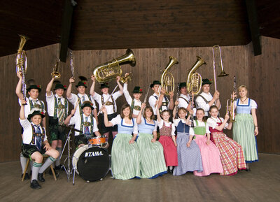 Foto des Albums: 160 Jahre Blaskapelle Bad Kohlgrub