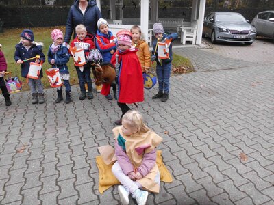 Foto des Albums: Igelgruppe besucht Tagespflege St. Josef