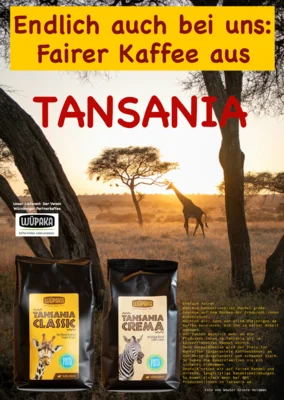 Fairer Kaffee aus Tansania 