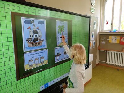 Foto des Albums: Unsere neuen digitalen Tafeln im Einsatz