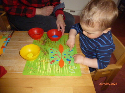 Foto des Albums: Es wird fleißig gemalt...