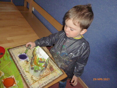 Foto des Albums: Es wird fleißig gemalt...