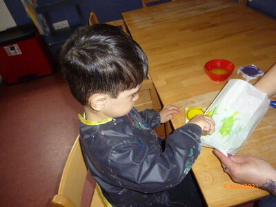 Foto des Albums: Es wird fleißig gemalt...