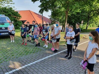 Foto des Albums: Auf dem Weg zum Fahrradführerschein
