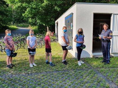 Foto des Albums: Auf dem Weg zum Fahrradführerschein
