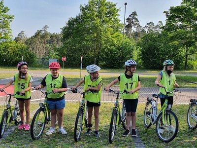 Foto des Albums: Auf dem Weg zum Fahrradführerschein