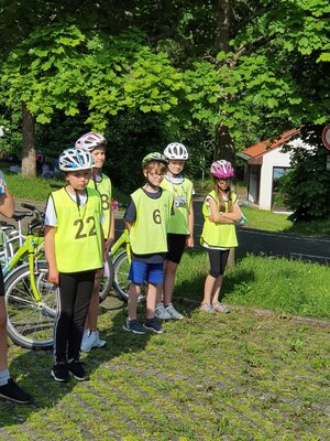 Foto des Albums: Auf dem Weg zum Fahrradführerschein