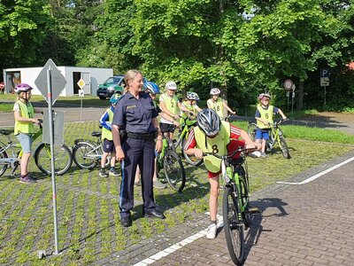 Foto des Albums: Auf dem Weg zum Fahrradführerschein