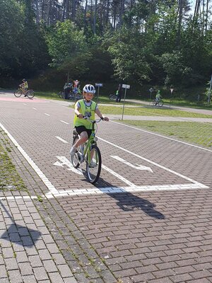 Foto des Albums: Auf dem Weg zum Fahrradführerschein
