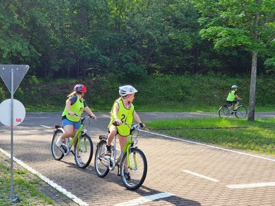 Foto des Albums: Auf dem Weg zum Fahrradführerschein