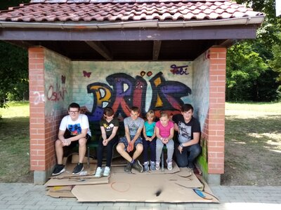 Foto des Albums: Graffiti in Brüz (14. 07. 2020)