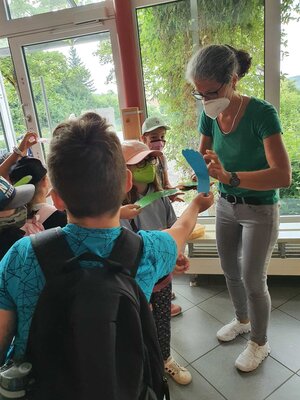 Foto des Albums: Erste Schritte im neuen Schulhaus