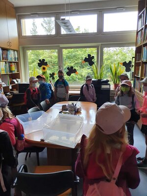 Foto des Albums: Erste Schritte im neuen Schulhaus