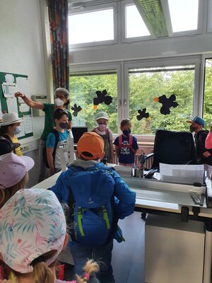 Foto des Albums: Erste Schritte im neuen Schulhaus