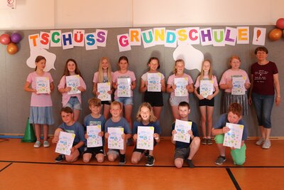 Foto des Albums: Verabschiedung Klasse 4