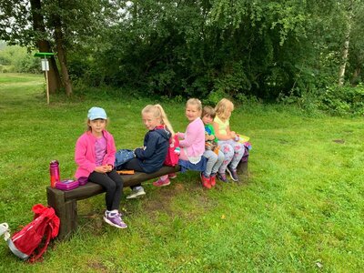 Foto des Albums: Wandertag Klasse 1 und 4