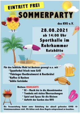 Foto des Albums: Sommerparty des KVO e.V.