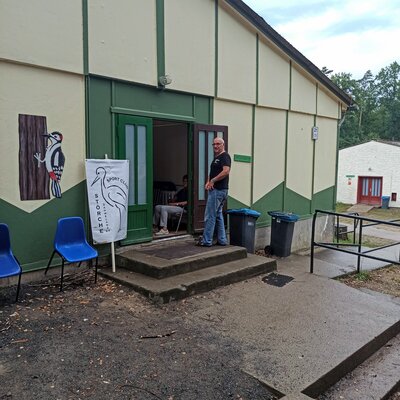 &Uuml;bernachtung in der Spechth&uuml;tte 