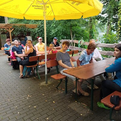 Warten aufs Essen 