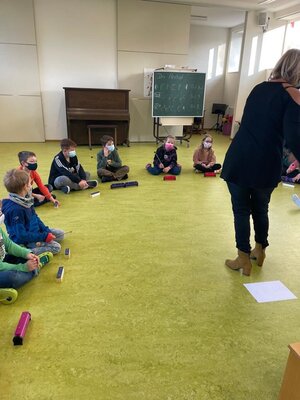 Foto des Albums: WIM- Unterricht in der 2. Klasse - Streichinstrumente