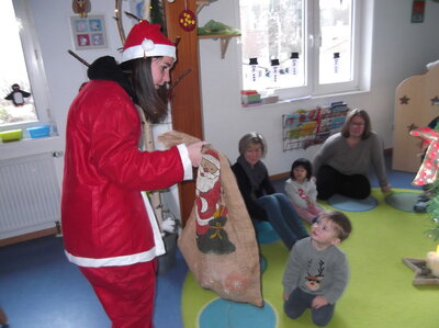 Foto des Albums: Der Nikolaus war in der Kindergruppe