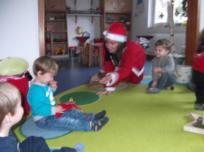 Foto des Albums: Der Nikolaus war in der Kindergruppe