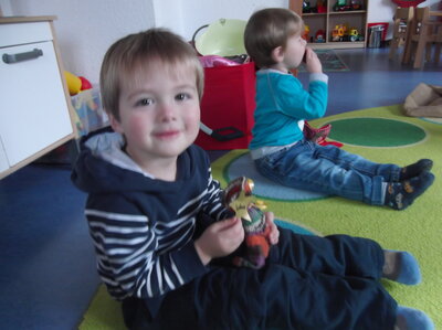 Foto des Albums: Der Nikolaus war in der Kindergruppe