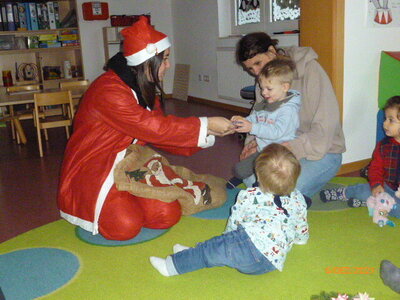 Foto des Albums: Der Nikolaus war in der Kindergruppe